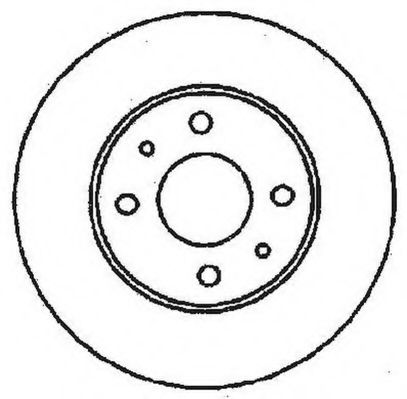 JURID 561380JC Тормозной диск для FIAT TEMPRA (Фиат Тэмпра) JURID 561380JC Тормозной диск для FIAT TEMPRA (Фиат Тэмпра)