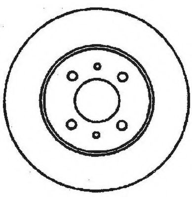 JURID 561469J Тормозной диск для FIAT TEMPRA (Фиат Тэмпра) JURID 561469J Тормозной диск для FIAT TEMPRA (Фиат Тэмпра)