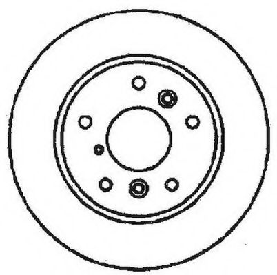 JURID 561483J Тормозной диск для CHERY J11 (Чери Ж11) JURID 561483J Тормозной диск для CHERY J11 (Чери Ж11)