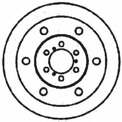 JURID 561508JC Тормозной диск для FIAT (Фиат) JURID 561508JC Тормозной диск для FIAT (Фиат)