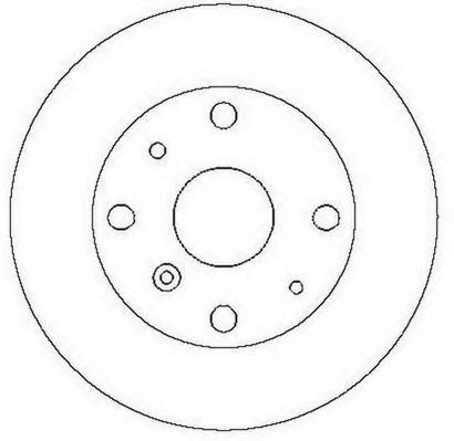 JURID 561558J Тормозной диск для DAIHATSU GRAN MOVE (Дайхатсу Гран моvэ) JURID 561558J Тормозной диск для DAIHATSU GRAN MOVE (Дайхатсу Гран моvэ)