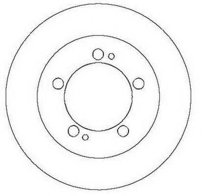 JURID 561659J Тормозной диск для MITSUBISHI ECLIPSE I (Митсубиши/митсубиси Эcлипсэ и) JURID 561659J Тормозной диск для MITSUBISHI ECLIPSE I (Митсубиши/митсубиси Эcлипсэ и)