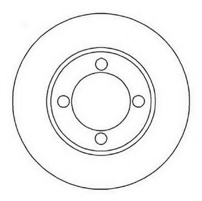 JURID 561882J Тормозной диск для FORD (Форд) JURID 561882J Тормозной диск для FORD (Форд)