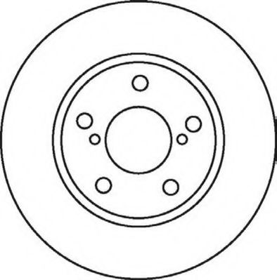 JURID 562077JC Тормозной диск для TOYOTA CARINA E (Тойота/тоета Карина е) JURID 562077JC Тормозной диск для TOYOTA CARINA E (Тойота/тоета Карина е)