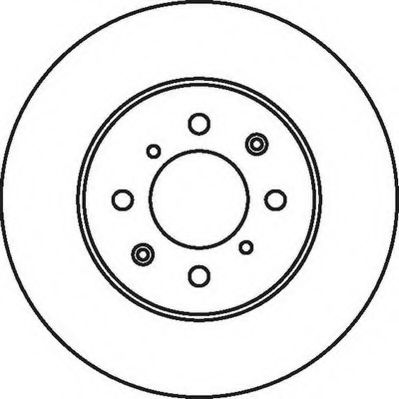 JURID 562082J Тормозной диск для ROVER COUPE (Ровер Cоупэ)