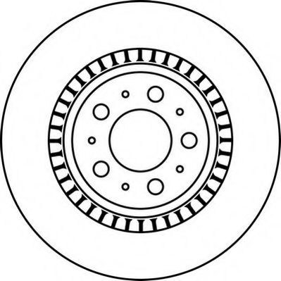 JURID 562218JC Тормозной диск для VOLVO XC90 I (Вольво Xc90 1) JURID 562218JC Тормозной диск для VOLVO XC90 I (Вольво Xc90 1)
