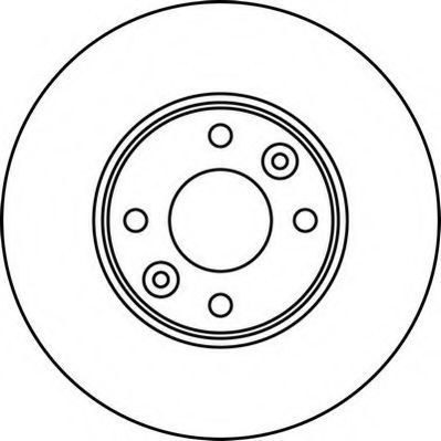 JURID 562230JC Тормозной диск для DACIA LOGAN (Дача Логан) JURID 562230JC Тормозной диск для DACIA LOGAN (Дача Логан)