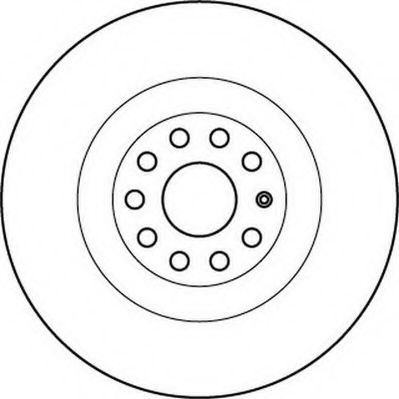JURID 562239JC Тормозной диск для VOLKSWAGEN PASSAT CC (Фольксваген Пассат сс) JURID 562239JC Тормозной диск для VOLKSWAGEN PASSAT CC (Фольксваген Пассат сс)
