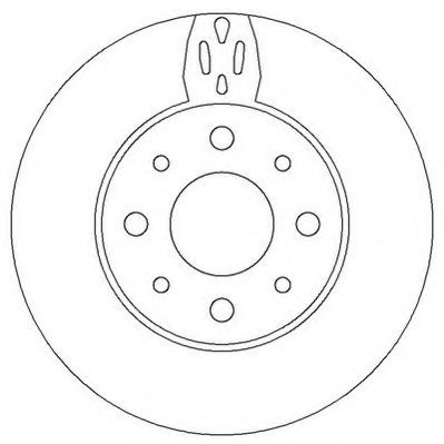 JURID 562296JC Тормозной диск для FIAT 500 C (Фиат 500 c) JURID 562296JC Тормозной диск для FIAT 500 C (Фиат 500 c)
