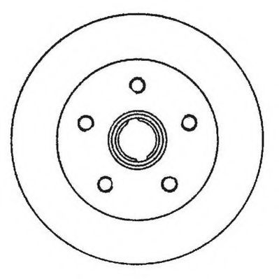 JURID 562371J Тормозной диск для AUDI A4 (Ауди А4) JURID 562371J Тормозной диск для AUDI A4 (Ауди А4)