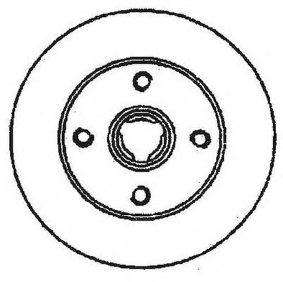JURID 562372J Тормозной диск для SEAT TOLEDO (Сеат Толэдо) JURID 562372J Тормозной диск для SEAT TOLEDO (Сеат Толэдо)