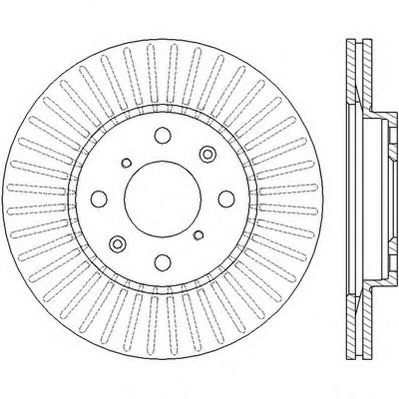 JURID 562456J Тормозной диск для SUZUKI SWIFT III (Сузуки Свифт 3) JURID 562456J Тормозной диск для SUZUKI SWIFT III (Сузуки Свифт 3)