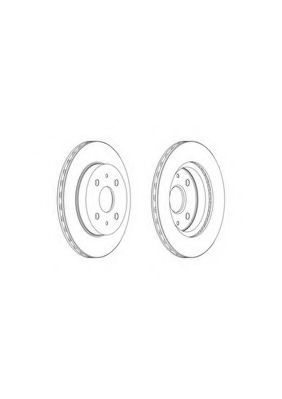 JURID 562532JC Тормозной диск для DAIHATSU MIRA VII (Дайхатсу Мира v2) JURID 562532JC Тормозной диск для DAIHATSU MIRA VII (Дайхатсу Мира v2)