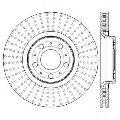 JURID 562606JC Тормозной диск для VOLVO XC90 I (Вольво Xc90 1) JURID 562606JC Тормозной диск для VOLVO XC90 I (Вольво Xc90 1)