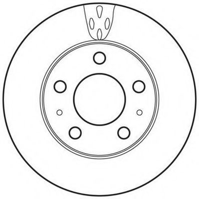 JURID 562630JC Тормозной диск для FIAT (Фиат) JURID 562630JC Тормозной диск для FIAT (Фиат)