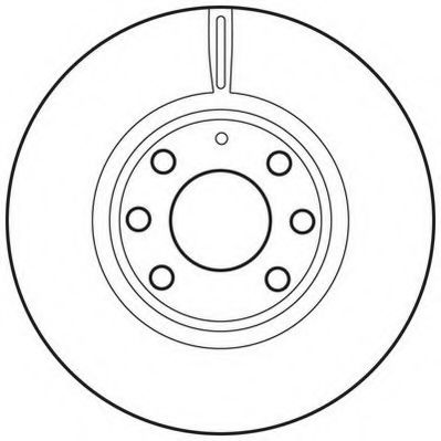 JURID 562681JC Тормозной диск для DAEWOO LUBLIN II (Дэу Лублин 2) JURID 562681JC Тормозной диск для DAEWOO LUBLIN II (Дэу Лублин 2)
