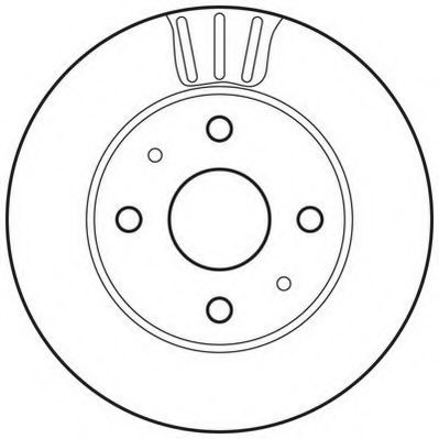 JURID 562814JC Тормозной диск для DAIHATSU MIRA VII (Дайхатсу Мира v2) JURID 562814JC Тормозной диск для DAIHATSU MIRA VII (Дайхатсу Мира v2)