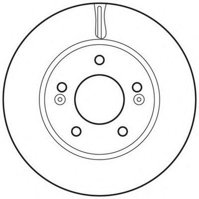 JURID 562817JC Тормозной диск для HYUNDAI SOLARIS IV (Хендай Солярис 4) JURID 562817JC Тормозной диск для HYUNDAI SOLARIS IV (Хендай Солярис 4)