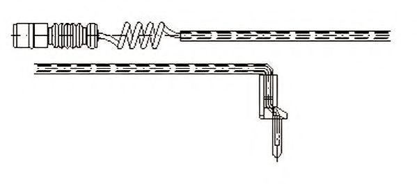JURID 581360 Сигнализатор, износ тормозных колодок 