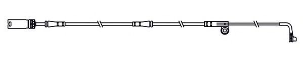 JURID 581418 Сигнализатор, износ тормозных колодок 