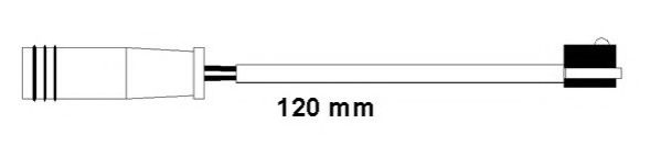 JURID 581441 Сигнализатор, износ тормозных колодок 