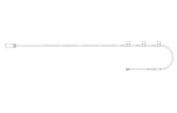 JURID 581491 Сигнализатор, износ тормозных колодок 