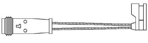 JURID 587047 Сигнализатор, износ тормозных колодок 