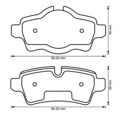 JURID 573200JC Тормозные колодки для MINI MINI CLUBVAN (Мини Мини cлубvан) JURID 573200JC Тормозные колодки для MINI MINI CLUBVAN (Мини Мини cлубvан)