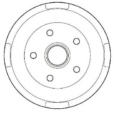 JURID 329189J Тормозной барабан для MAZDA 626 II (Мазда 626 2) JURID 329189J Тормозной барабан для MAZDA 626 II (Мазда 626 2)