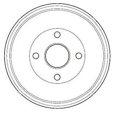 JURID 329191J Тормозной барабан для FORD MONDEO (Форд Мондэо) JURID 329191J Тормозной барабан для FORD MONDEO (Форд Мондэо)