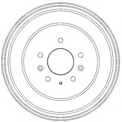 JURID 329323J Тормозной барабан для MAZDA MPV I (Мазда Мпв 1) JURID 329323J Тормозной барабан для MAZDA MPV I (Мазда Мпв 1)