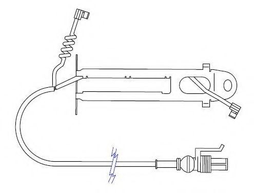 JURID 587056 Сигнализатор, износ тормозных колодок 