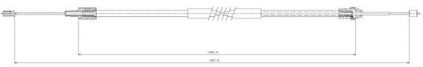 JURID 432421J Трос, стояночная тормозная система для CITROËN BERLINGO (CитроËн Берлинго) JURID 432421J Трос, стояночная тормозная система для CITROËN BERLINGO (CитроËн Берлинго)
