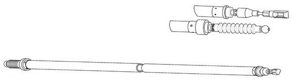 JURID 432938J Трос, стояночная тормозная система для FORD GALAXY (Форд Галакси) JURID 432938J Трос, стояночная тормозная система для FORD GALAXY (Форд Галакси)