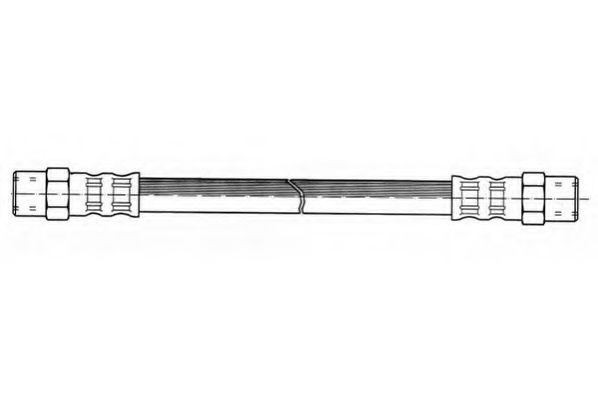 JURID 171149J Тормозной шланг для AUDI 100 (Ауди 100) JURID 171149J Тормозной шланг для AUDI 100 (Ауди 100)