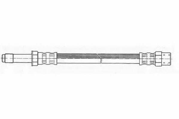JURID 171492J Тормозной шланг для VOLKSWAGEN CADDY II (Фольксваген Кадди 2) JURID 171492J Тормозной шланг для VOLKSWAGEN CADDY II (Фольксваген Кадди 2)