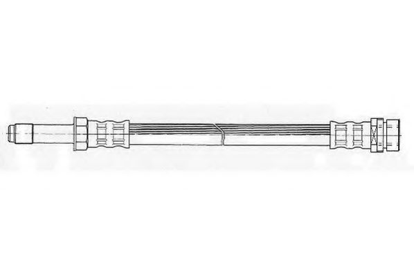 JURID 172049J Тормозной шланг для FORD MONDEO (Форд Мондэо) JURID 172049J Тормозной шланг для FORD MONDEO (Форд Мондэо)