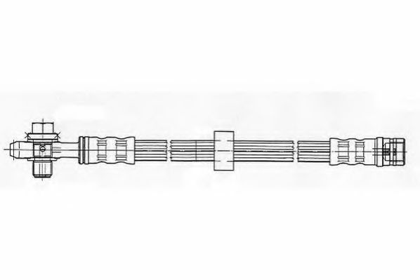 JURID 172430J Тормозной шланг для VOLKSWAGEN GOLF IV (Фольксваген Гольф 4) JURID 172430J Тормозной шланг для VOLKSWAGEN GOLF IV (Фольксваген Гольф 4)