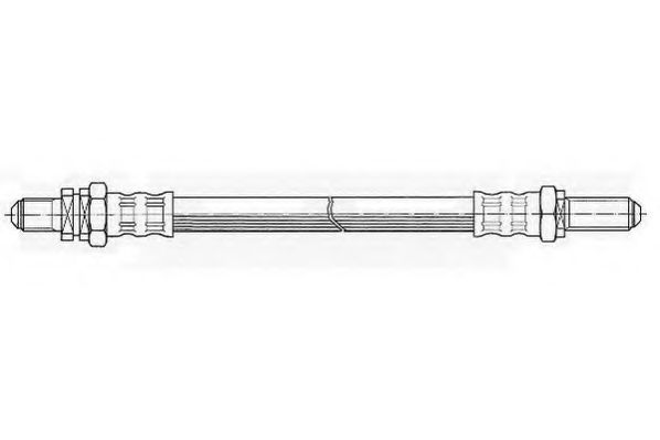 JURID 171278J Тормозной шланг для FORD FIESTA (Форд Фиэста) JURID 171278J Тормозной шланг для FORD FIESTA (Форд Фиэста)