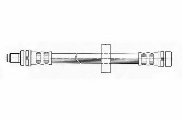 JURID 172493J Тормозной шланг для FORD MONDEO (Форд Мондэо) JURID 172493J Тормозной шланг для FORD MONDEO (Форд Мондэо)