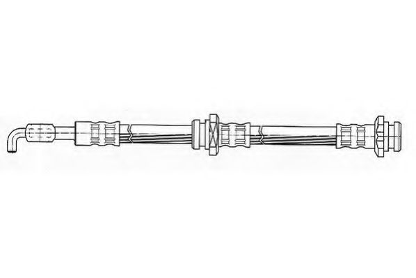 JURID 172565J Тормозной шланг для OPEL FRONTERA B (Опель Фронтера б) JURID 172565J Тормозной шланг для OPEL FRONTERA B (Опель Фронтера б)