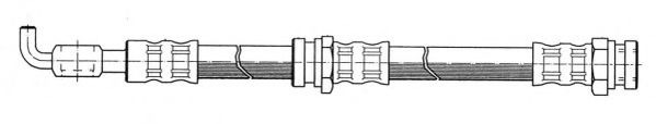 JURID 171395J Тормозной шланг для MAZDA (Мазда) JURID 171395J Тормозной шланг для MAZDA (Мазда)