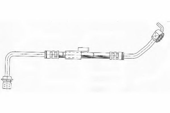 JURID 171259J Тормозной шланг для FORD TRANSIT (Форд Трансит) JURID 171259J Тормозной шланг для FORD TRANSIT (Форд Трансит)