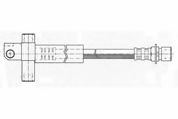 JURID 171271J Тормозной шланг для FORD TRANSIT (Форд Трансит) JURID 171271J Тормозной шланг для FORD TRANSIT (Форд Трансит)