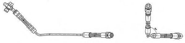 JURID 172821J Тормозной шланг для BMW (Бмв) JURID 172821J Тормозной шланг для BMW (Бмв)