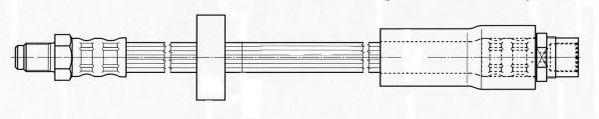 JURID 172814J Тормозной шланг для AUDI (Ауди) JURID 172814J Тормозной шланг для AUDI (Ауди)