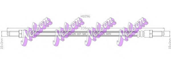 BROVEX-NELSON H1096 Тормозной шланг для FORD (Форд) BROVEX-NELSON H1096 Тормозной шланг для FORD (Форд)