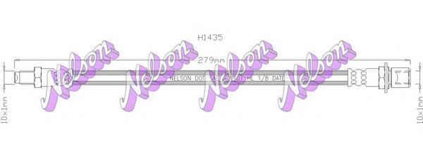 BROVEX-NELSON H1435 Тормозной шланг для TOYOTA (Тойота/тоета) BROVEX-NELSON H1435 Тормозной шланг для TOYOTA (Тойота/тоета)