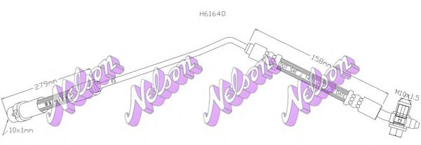 BROVEX-NELSON H6164Q Тормозной шланг для BMW (Бмв) BROVEX-NELSON H6164Q Тормозной шланг для BMW (Бмв)