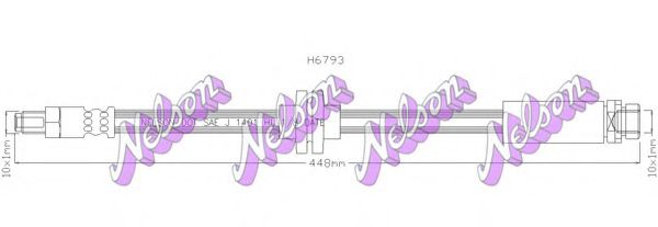 BROVEX-NELSON H6793 Тормозной шланг для FORD (Форд) BROVEX-NELSON H6793 Тормозной шланг для FORD (Форд)